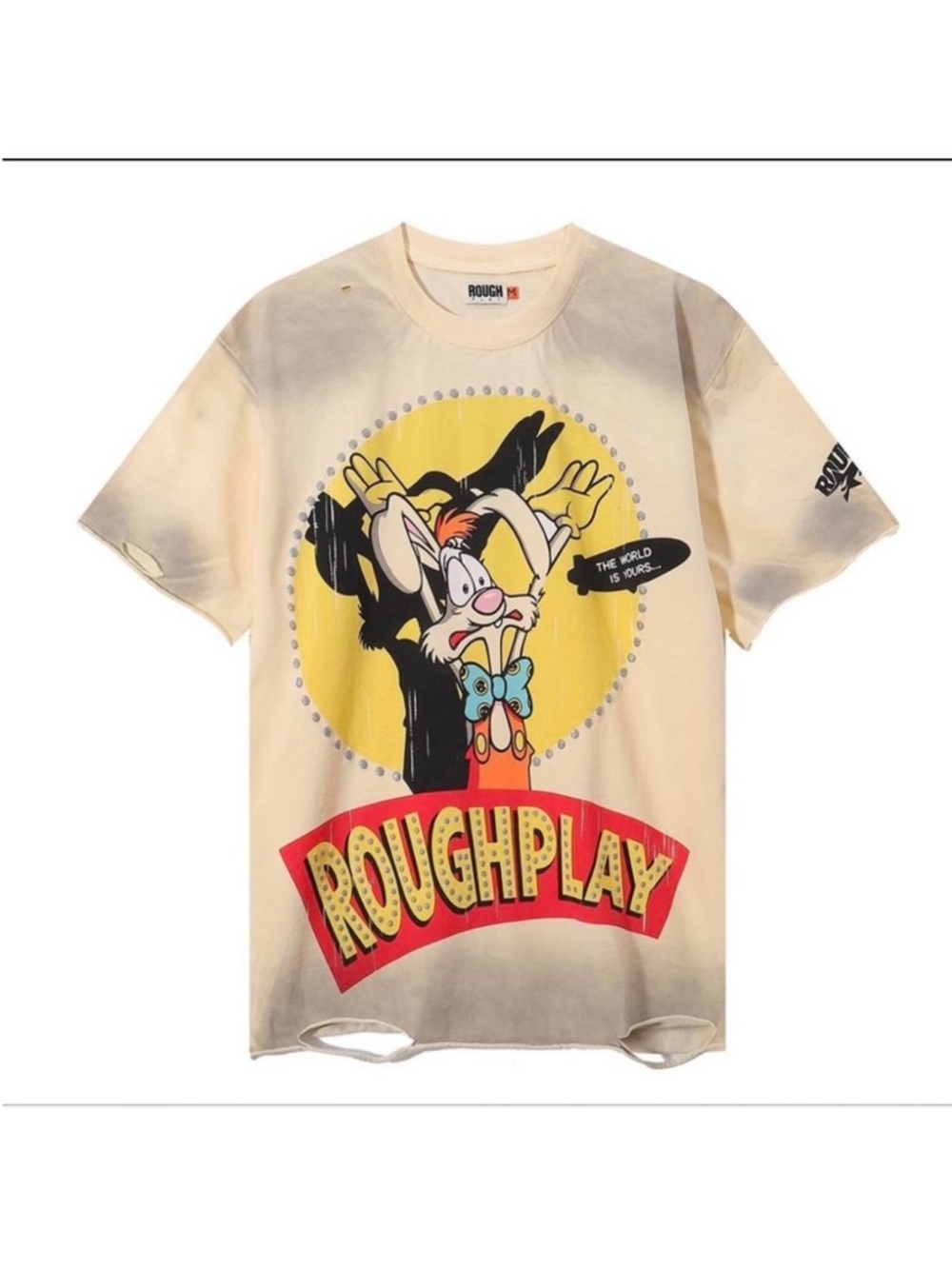 roughplay Roger the rabbit T-shirt